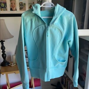 lululemon athletica Light Blue Bomber Jacket